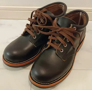 블랙 가죽 워크 부츠 숏 26cm~26.5cm