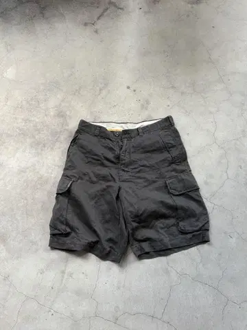 NAUTICA 블랙 카고 숏팬츠 34W
