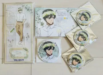 블루 록 이토시 린 flower crown 아크릴 스탠드 빅 캔뱃지 등