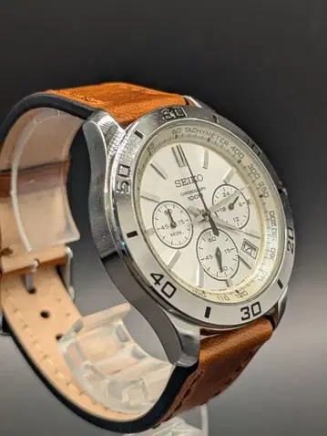 [벨트 새상품] SEIKO 세이코 6T63-00E0 크로노그래프 쿼츠