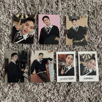 SEVENTEEN 민규 holiday 폴라로이드 인스턴트 사진 셀카