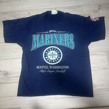 MARINERS 티셔츠 L 사이즈 네이비 구제 의류