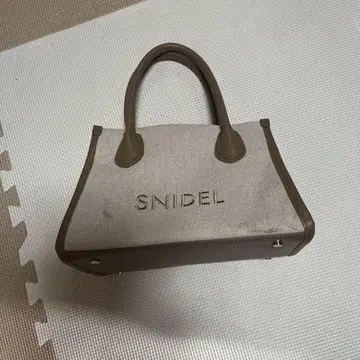 SNIDEL 토트백 베이지/브라운