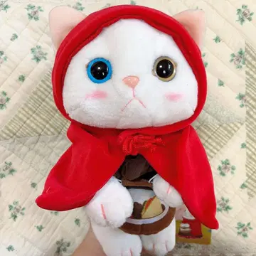 [내일 발송 가능] choo choo cat 고양이 봉제 인형 빨간 망토