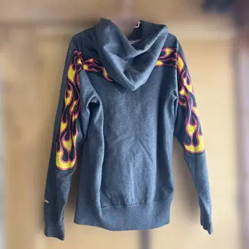 선착순 evisu 파이어 블랙 지퍼 후드티 그레이 42