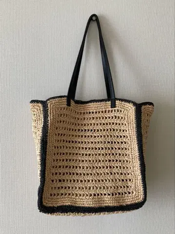MNG MANGO 바스켓백 미사용 새상품급