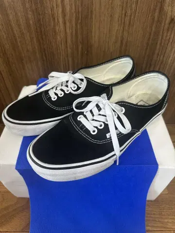 Vans 반스 어센틱 블랙 로우컷 26.5cm