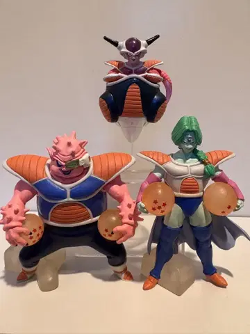 드래곤볼 피규어 프리저, 자봉, 도도리아 3체 세트 HG