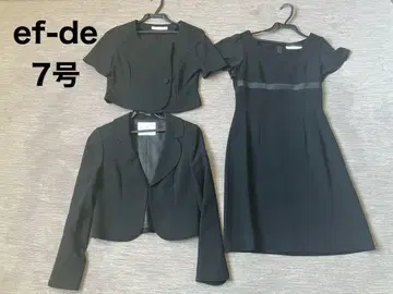 [새상품급] ef-de 상복 블랙 포멀 수트 3세트