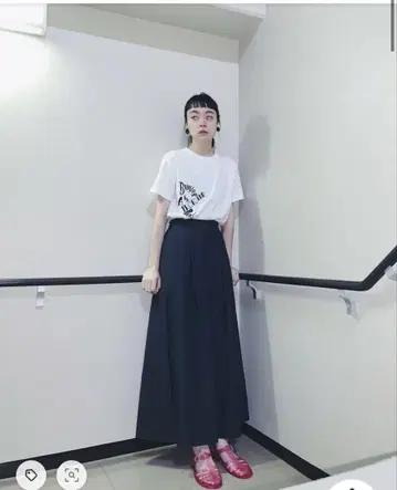 스티븐 앨런 헤링본 맥시 스커트 kanoco