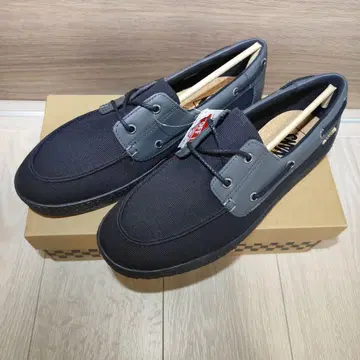 미사용 새상품 27.5cm VANS 데크 슈즈형 스니커즈 KOOKA 블랙