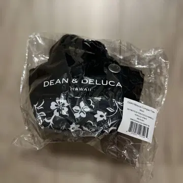 DEAN & DELUCA 컴팩트 하이비스커스 토트백 블랙