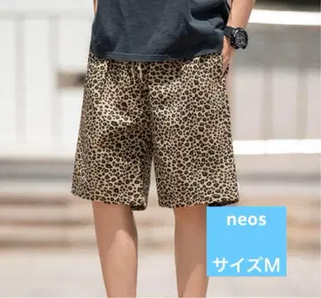 neos -addictive design 호피무늬 숏팬츠 레오파드