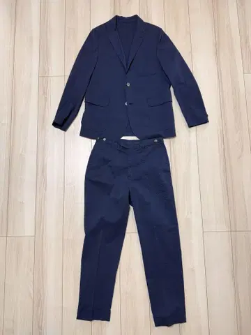 BEAMS PLUS 시어서커 셋업 수트 사이즈 M