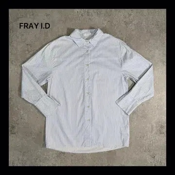 [새상품급] FRAY I.D 프레이아이디 스트라이프 긴팔 셔츠 F 사이즈