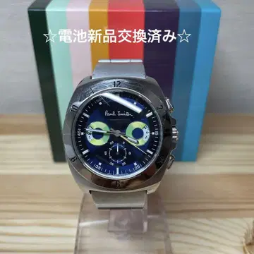 Paul Smith 손목시계 쿼츠 네이비