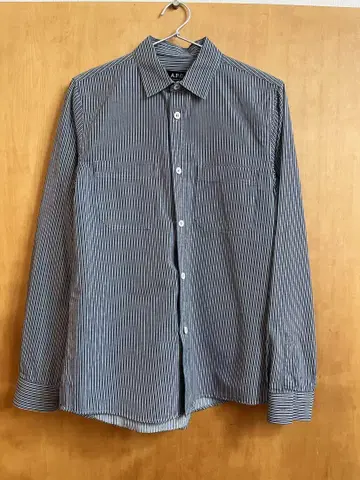 A.P.C. 스트라이프 긴팔 셔츠 XS