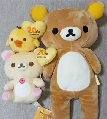 리락쿠마 봉제인형 세트