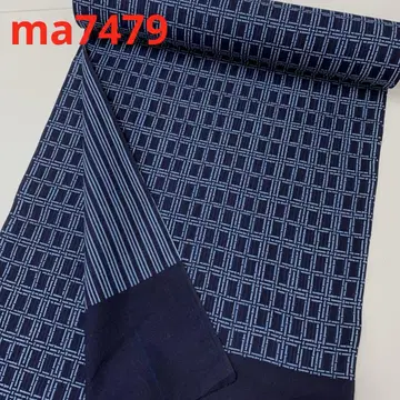 ma7479 남성용 양면 염색 유카타 원단 킹사이즈 39cm 미재단