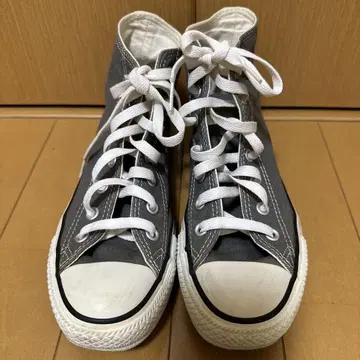 새상품급 CONVERSE ALL STAR 그레이 하이컷 5.5