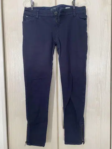 ARMANI JEANS, 네이비, 스키니 팬츠, 여성용,