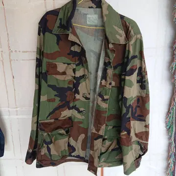 미군 타입 카모플라쥬 자켓
