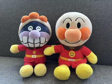 호빵맨, 바이킹맨 봉제 인형 세트