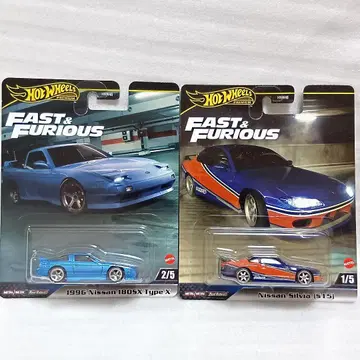 핫휠 와일드 스피드 180SX 실비아 S15 2대 세트