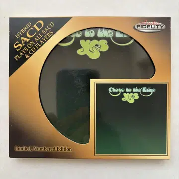 [ 오디오 피델리티 SACD ] 예스 [ 위기 ] 레어반