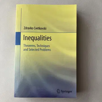 부등식 Inequalities Zdravko Cvetkovski