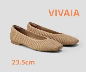 VIVAIA [Margot 2.0] 스퀘어 토 플랫슈즈 넛맥