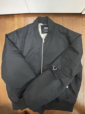 ZARA 봄버 자켓 블랙