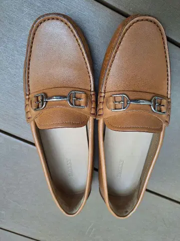 BALLY 브라운 모카신 신발