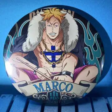 ONE PIECE 동료 캔뱃지 MUSIC 마르코