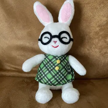 안경 토끼 봉제 인형 선애로우 세나 케이코