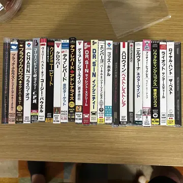 HR/HM 계열 일본반 오비 포함 CD 24장 세트