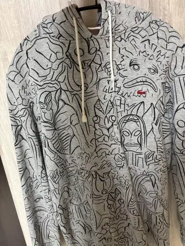 LACOSTE L!VE 라코스테 라이브 울트라맨 후드티 한정판