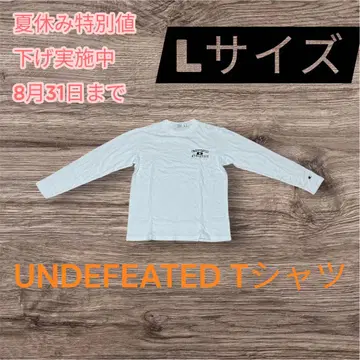 UNDEFEATED L 사이즈 티셔츠 가격 인하 중