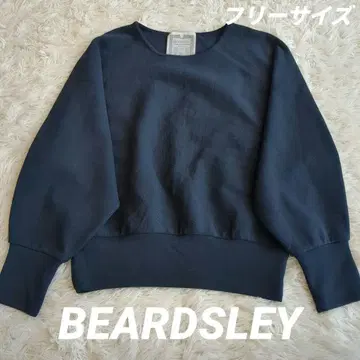 새상품급 BEARDSLEY 퍼프 슬리브 돌먼 니트 크롭 기장 2024
