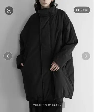 remer / 루즈 몬스터 오버 자켓 블랙 XS