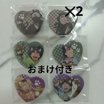 닌타마 난자 캔배지 6개 세트