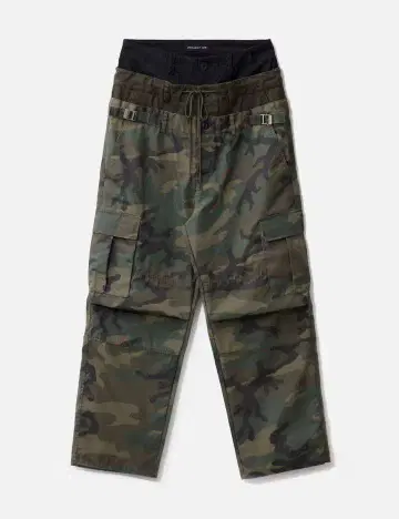 PROJECT G/R 3 LAYERD CARGO PANTS / CAMO