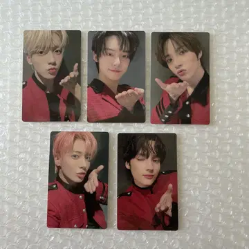 투바 TXT FC 갱신 트레이딩 카드 5장 세트