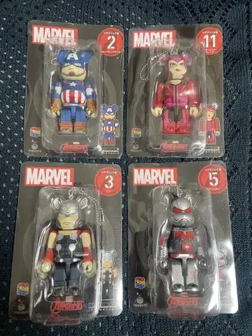 MARVEL 마블 베어브릭 상 2.3.5.11