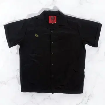 CLOVERU 클로벌 20th Anniversary 반팔 셔츠 오픈 카라
