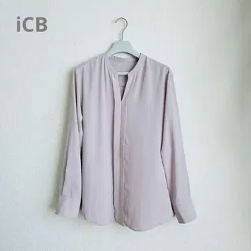 ICB 스키퍼 블라우스 라벤더 드레이프 UV 케어 속건성 워셔블