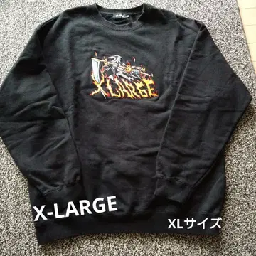 [ X-LARGE ] 자수 로고 트레이너