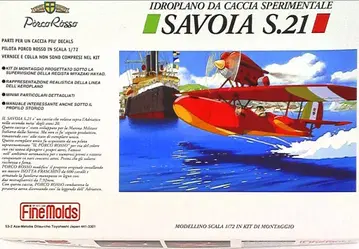 파인몰드 1/72 스케일 SAVOINA S.21 FJ1