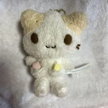 고양이 모임 마스코트 홀더 마쉬멜로우 같은 푹신푹신 냥코