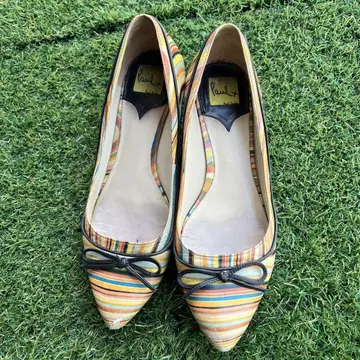 PaulSmith 폴스미스 펌프스 멀티 스트라이프 신발 36